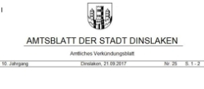 Amtsblatt