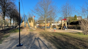 Spielplatz Thomashof im März 2021
