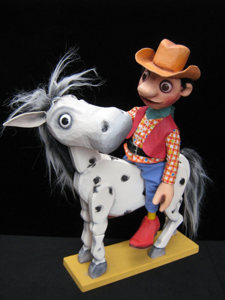 Figuren Cowboy Billy auf seinem Pony